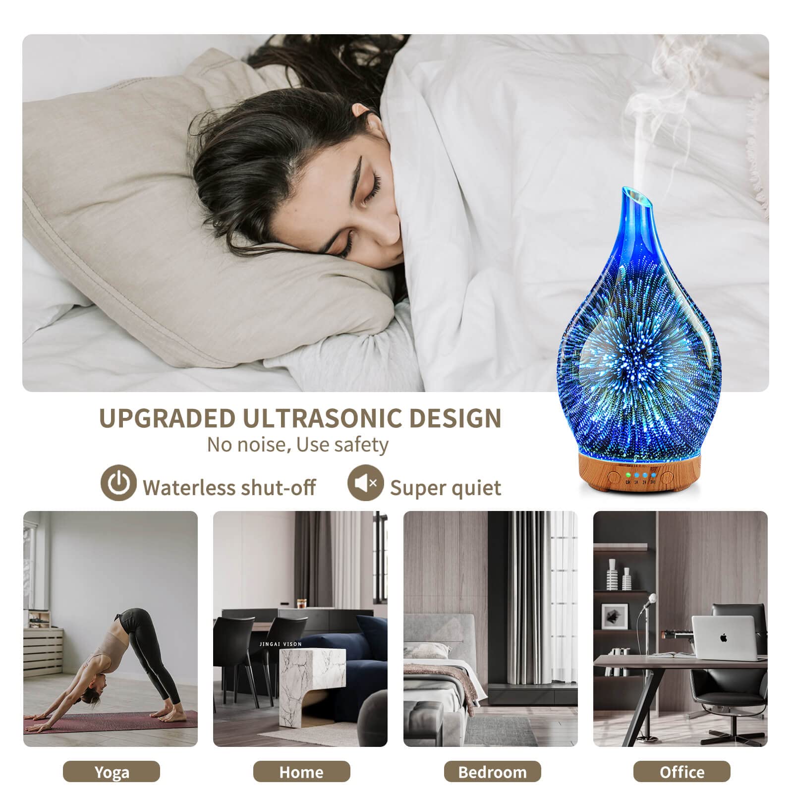 Elegant Porseme diffuser ideal as a gift for home, hotel, spa, yoga, and relaxation