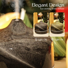 Porseme diffuser in a bedroom lifestyle setup for sleep and relaxation