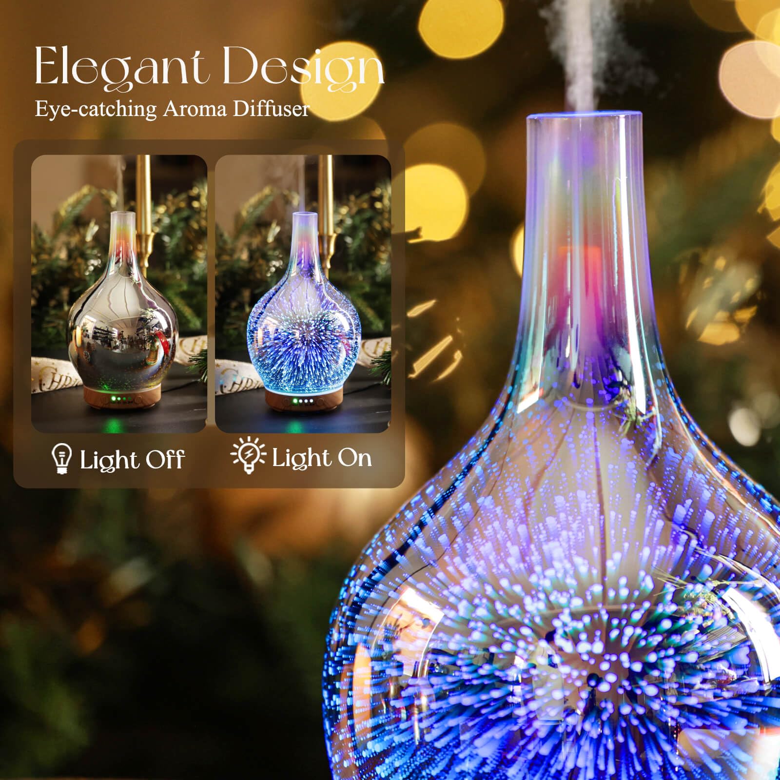 Gift-ready Porseme 150ml essential oil diffuser