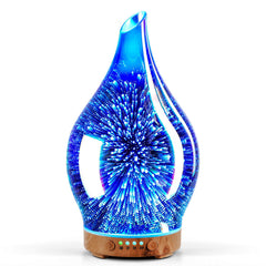Porseme 150ml diffuser with 3D glass firework cover