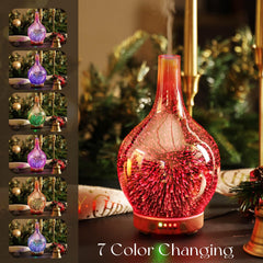 Firework 3D glass cover detail of Porseme diffuser