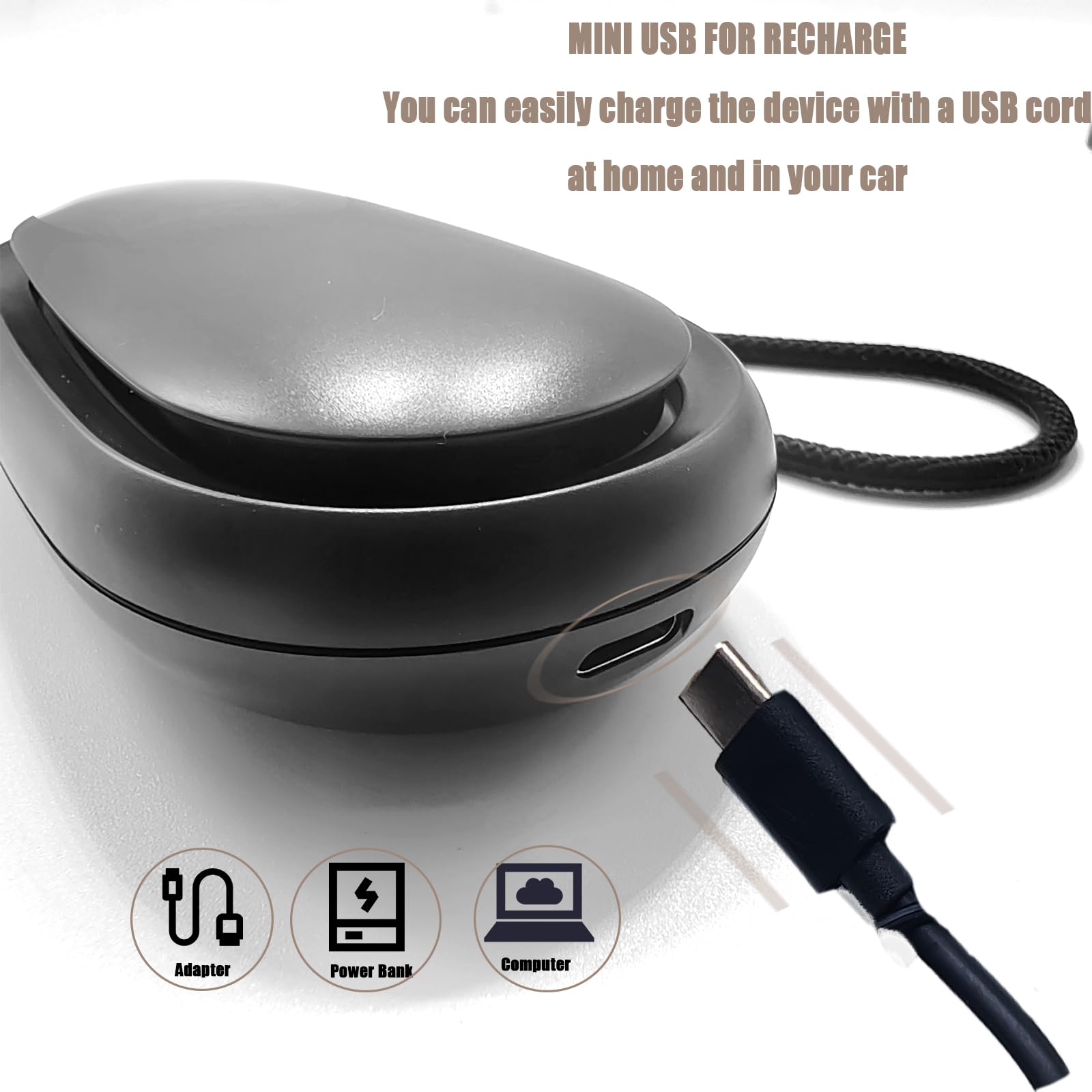 Aroma plaster hidden feature of the portable essential oil diffuser for scent control.