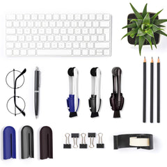 Portable pocket-sized eyeglasses cleaner