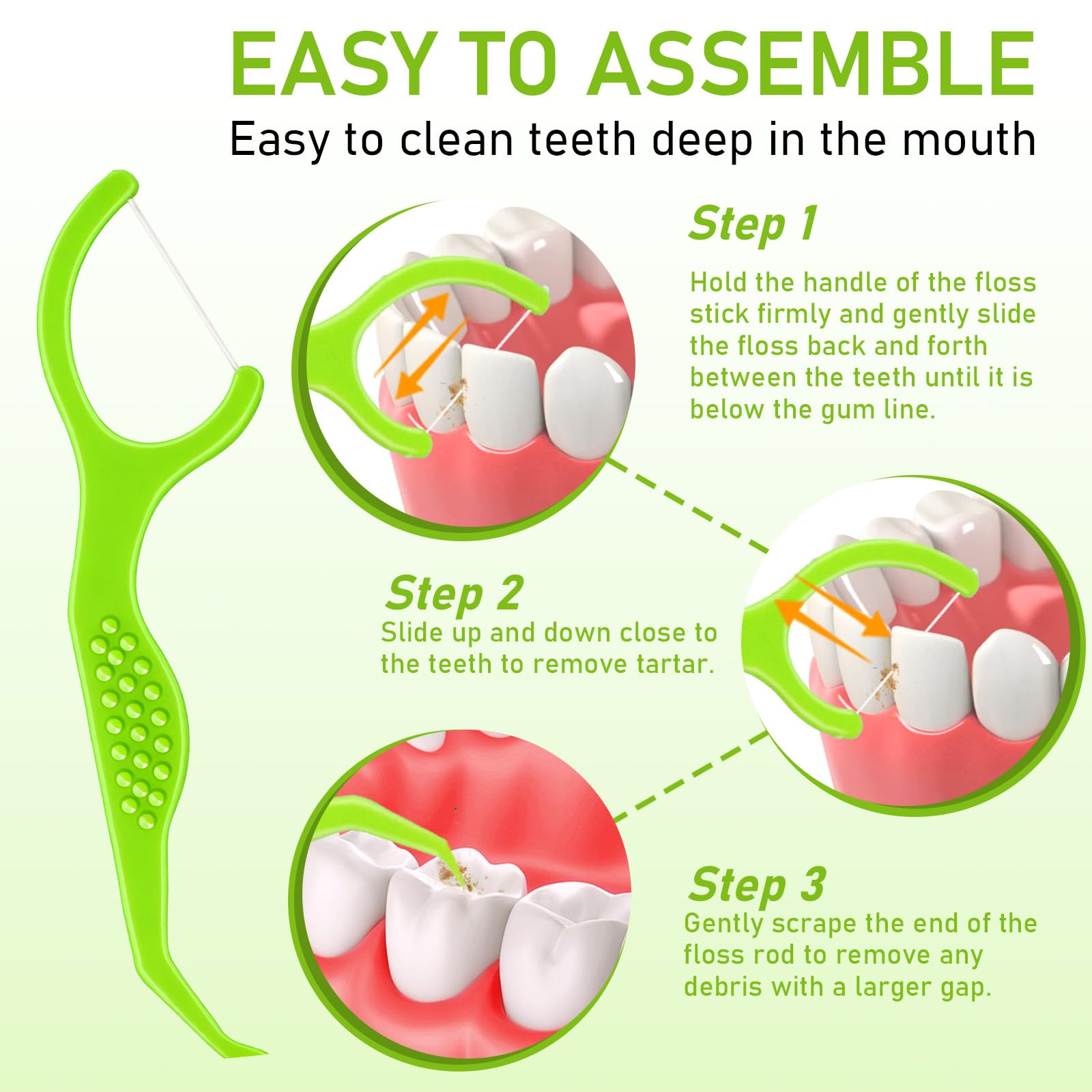 Portable travel case for dental flossers