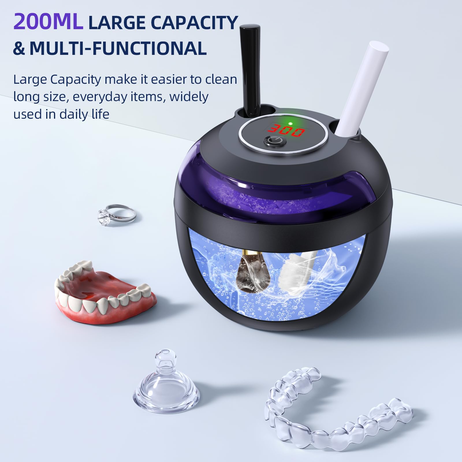 Portable and travel-friendly cleaner