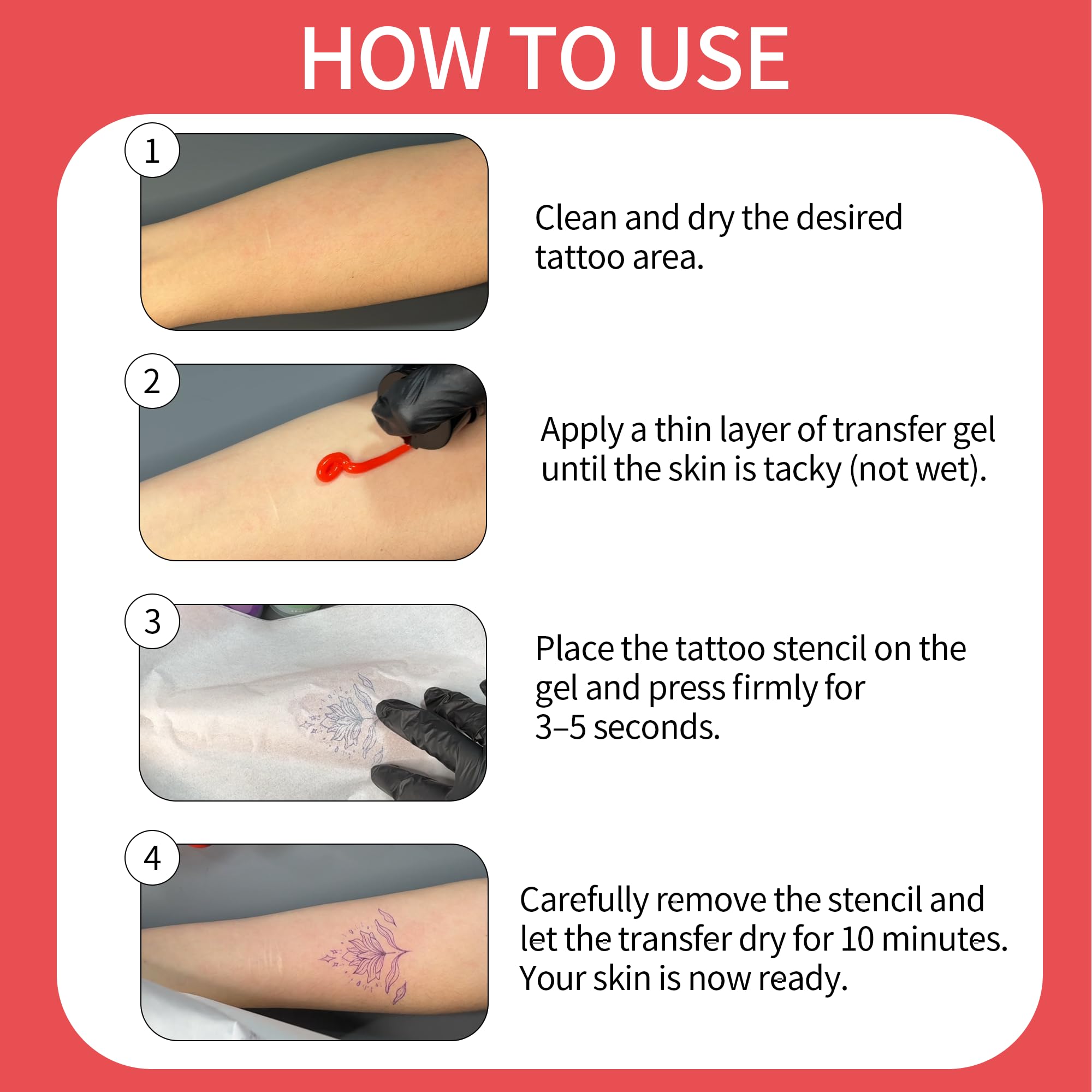 POSEIDON skin-safe transfer gel label emphasizing non-toxic formula