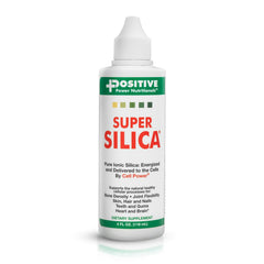 Positive Power Nutritionals Super Silica bottle (4oz) with dropper