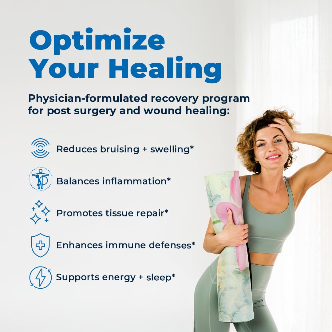 Morning regimen with vitamins and bromelain