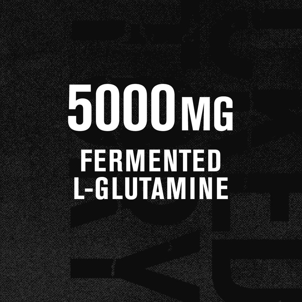 Person using L-Glutamine for post-workout recovery