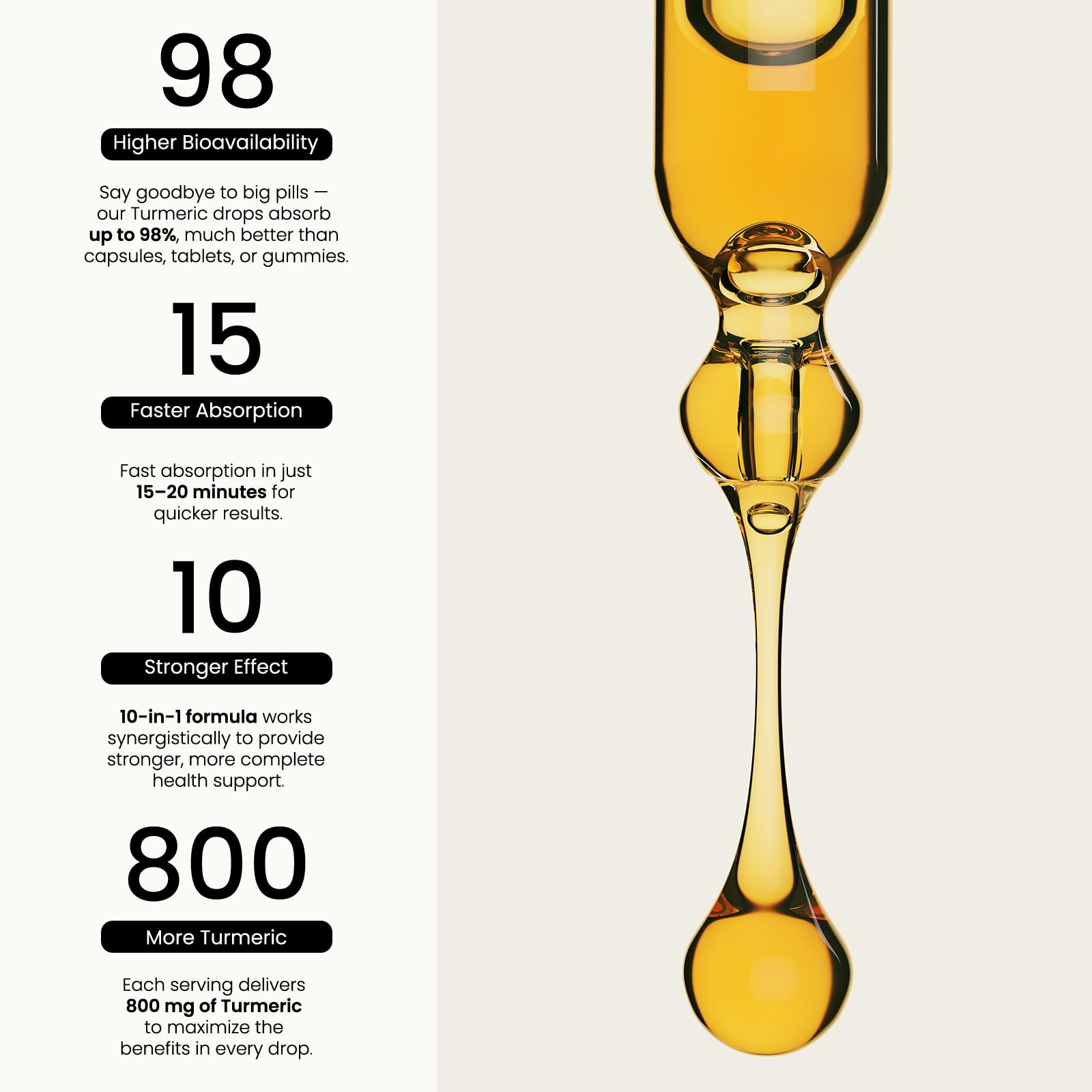 Mobility and digestive health using turmeric drops after workout