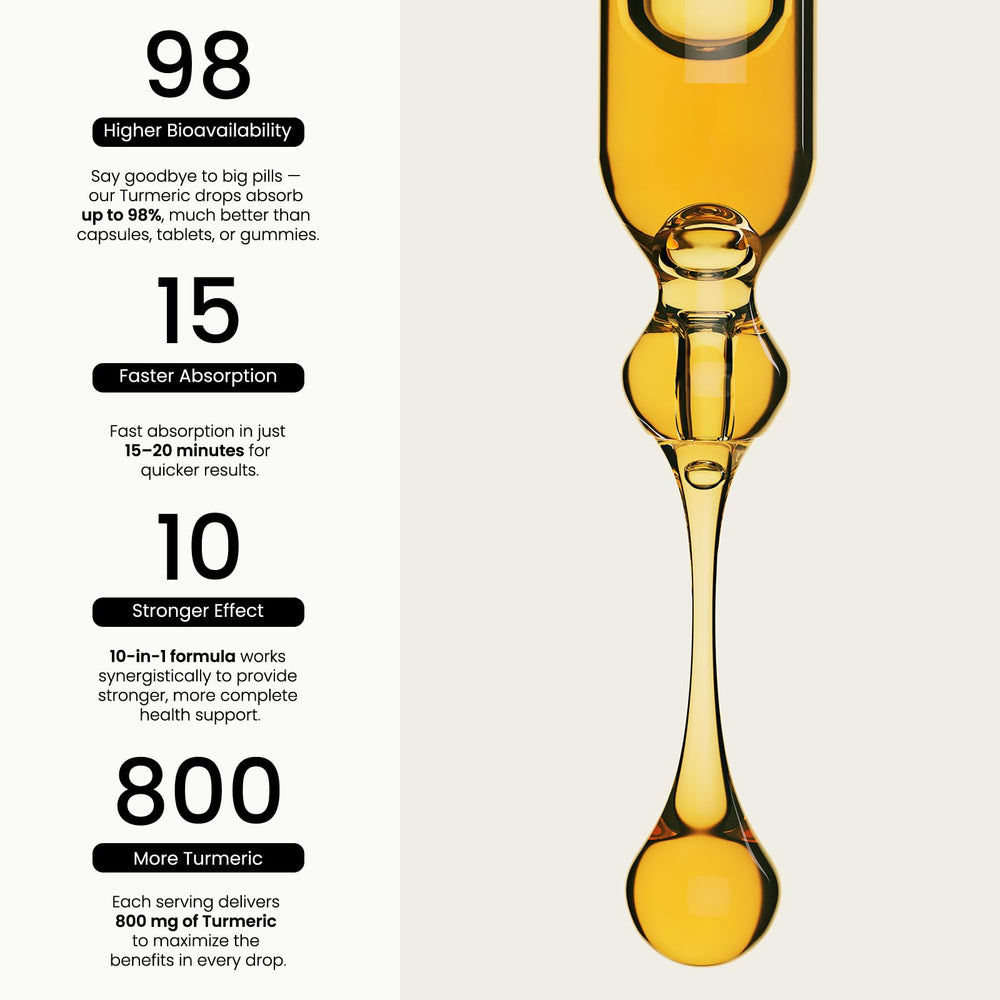 Mobility and digestive health using turmeric drops after workout