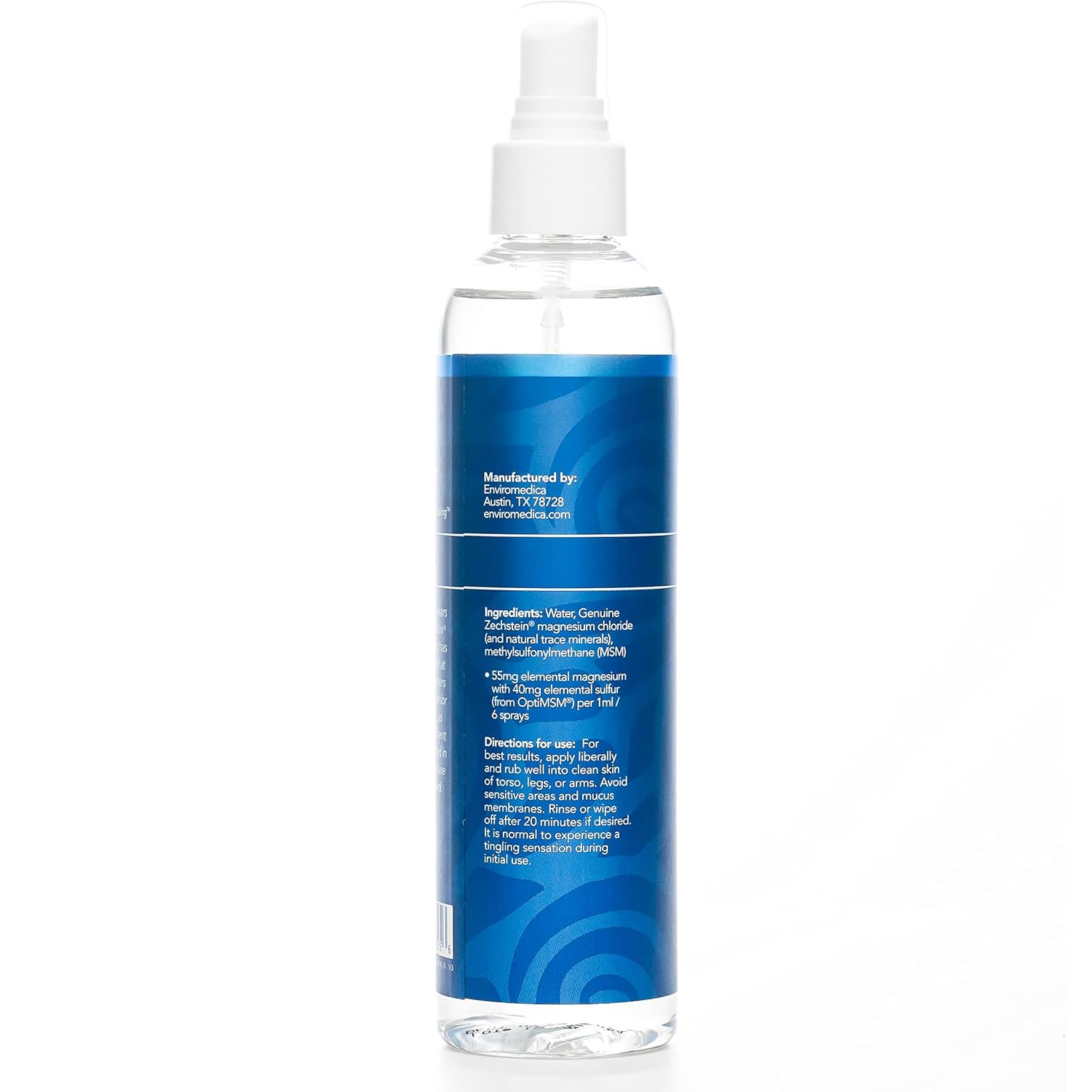 Post-workout application guidance for Ancient Minerals spray