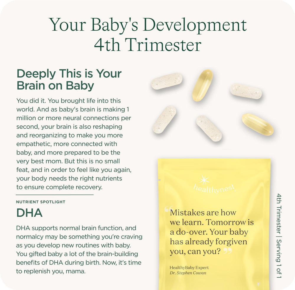 Postnatal pre-dosed vitamin packs