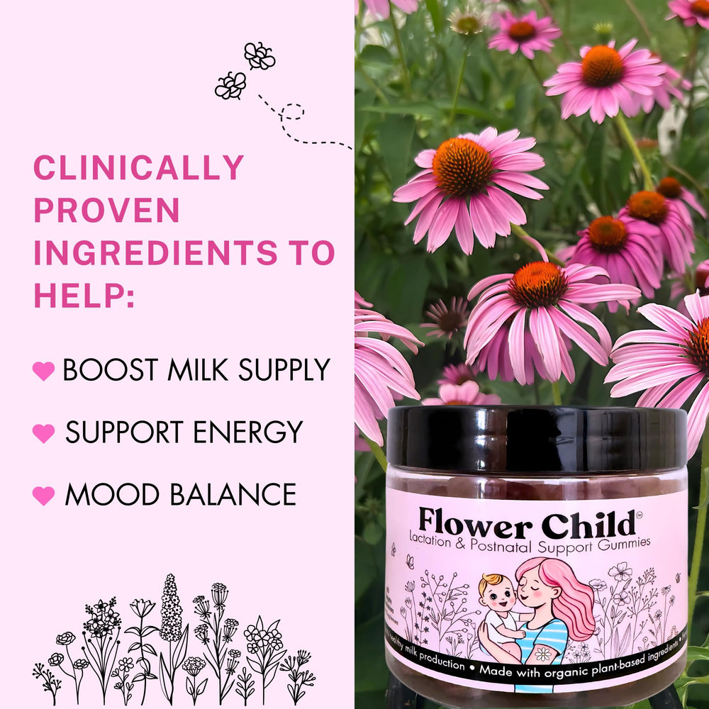 Postpartum recovery vitamins including vitamin D3 B12 choline and DHA