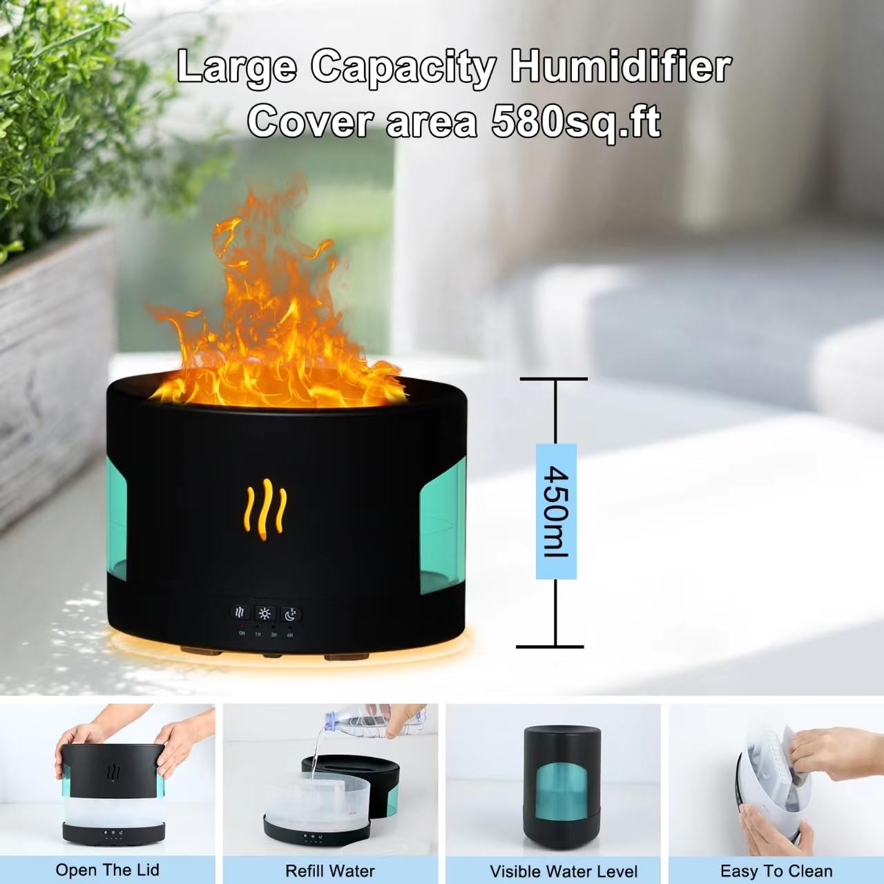 Remote control for POSVIU oil diffuser