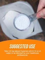 Vegan and gluten-free label on Potassium BHB Powder packaging