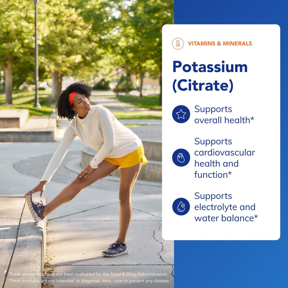 Potassium citrate bottle by Pure Encapsulations