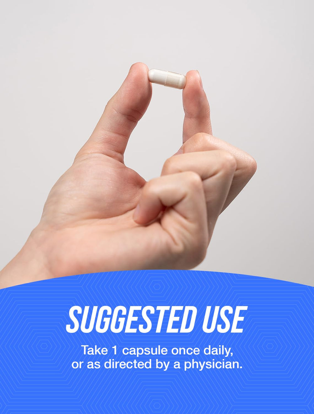 Potassium Citrate Capsules bottle on white background