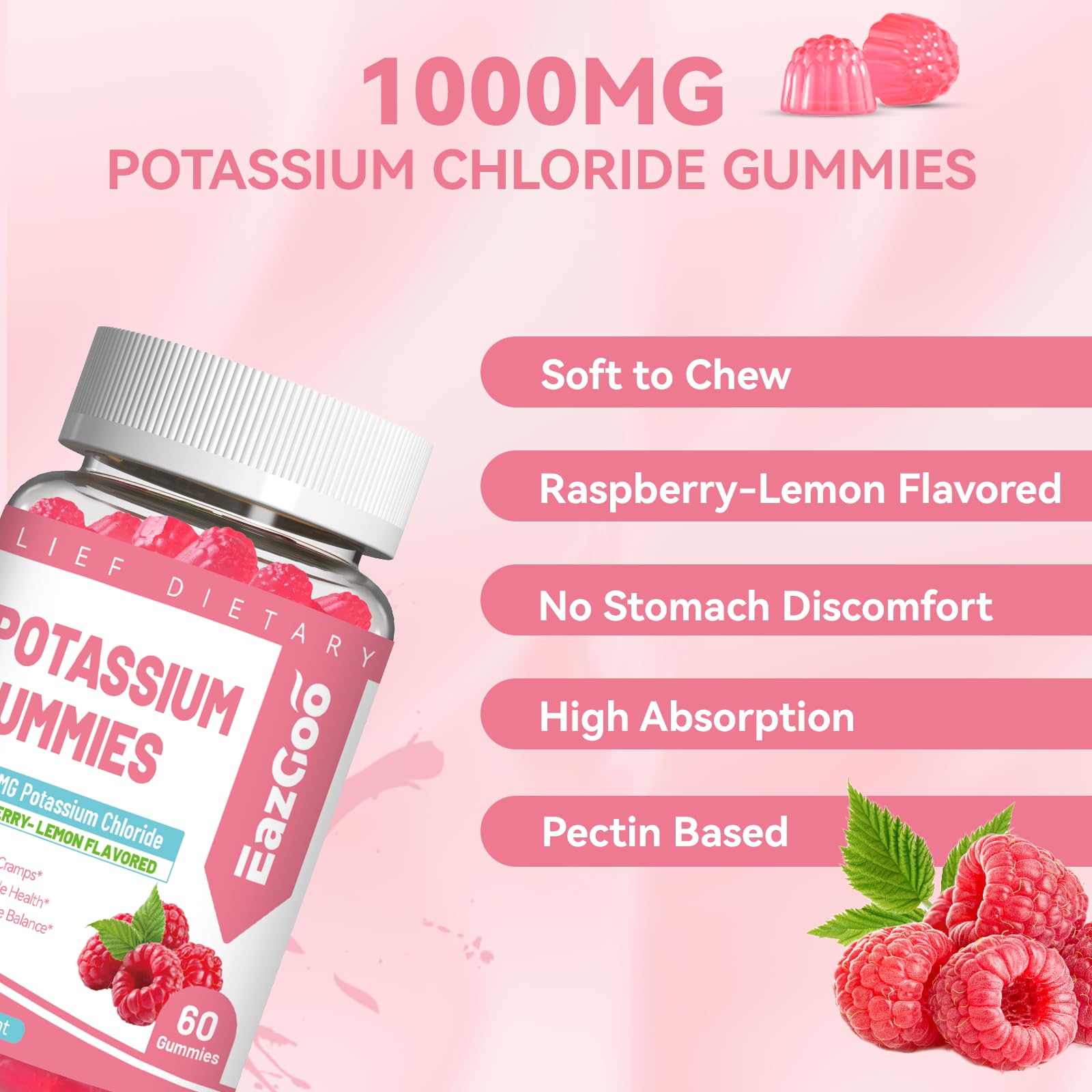 Adult-focused packaging highlighting leg cramps support and muscle health