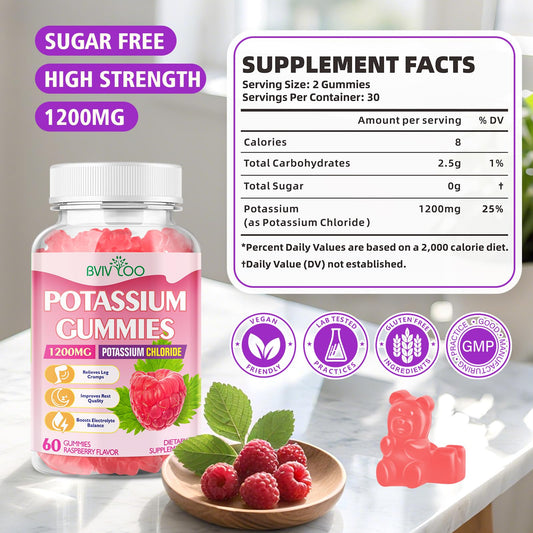 Gummies close-up showing raspberry flavor