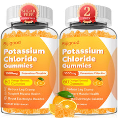 Sugar Free Potassium Gummies bottle front view