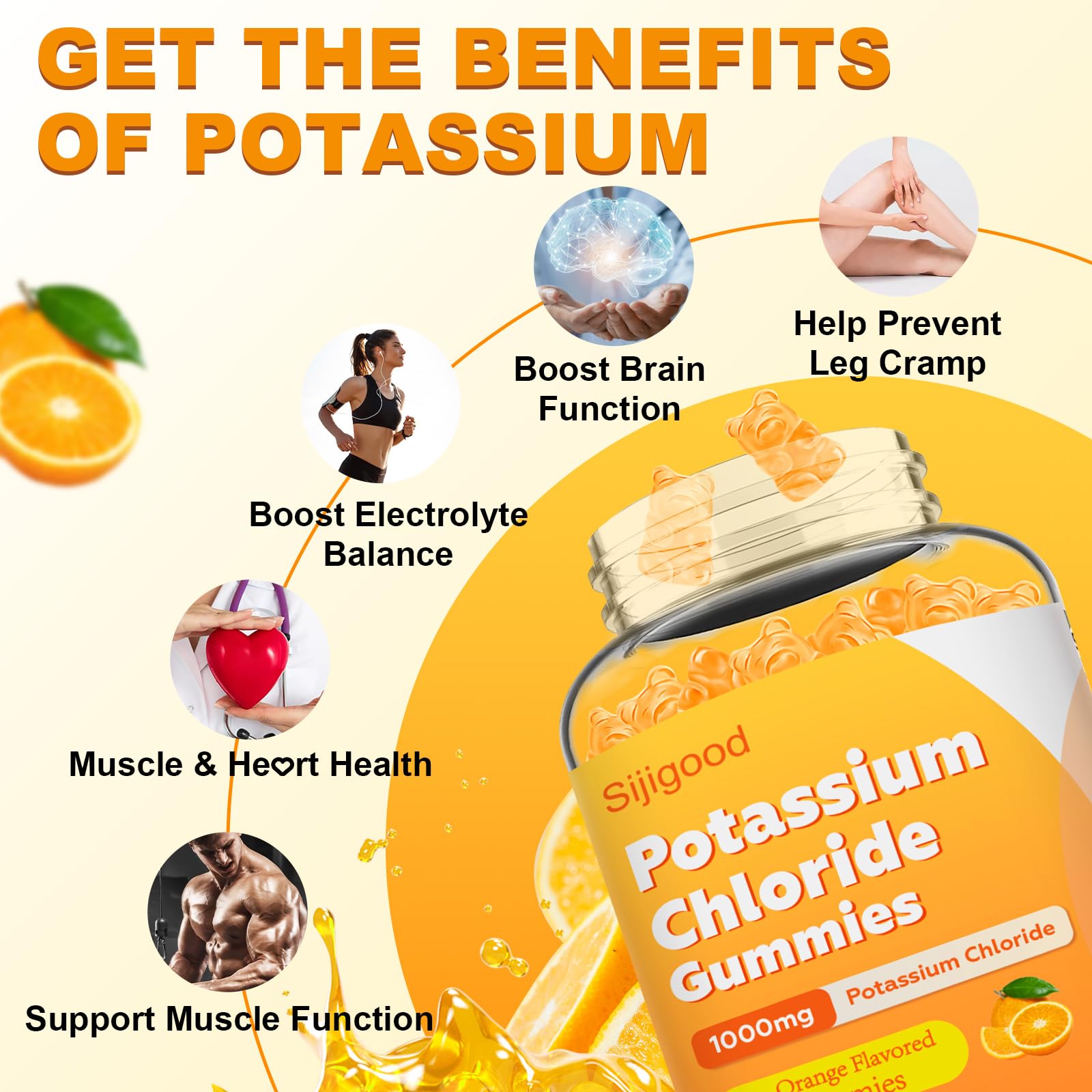 Potassium gummies ingredients panel
