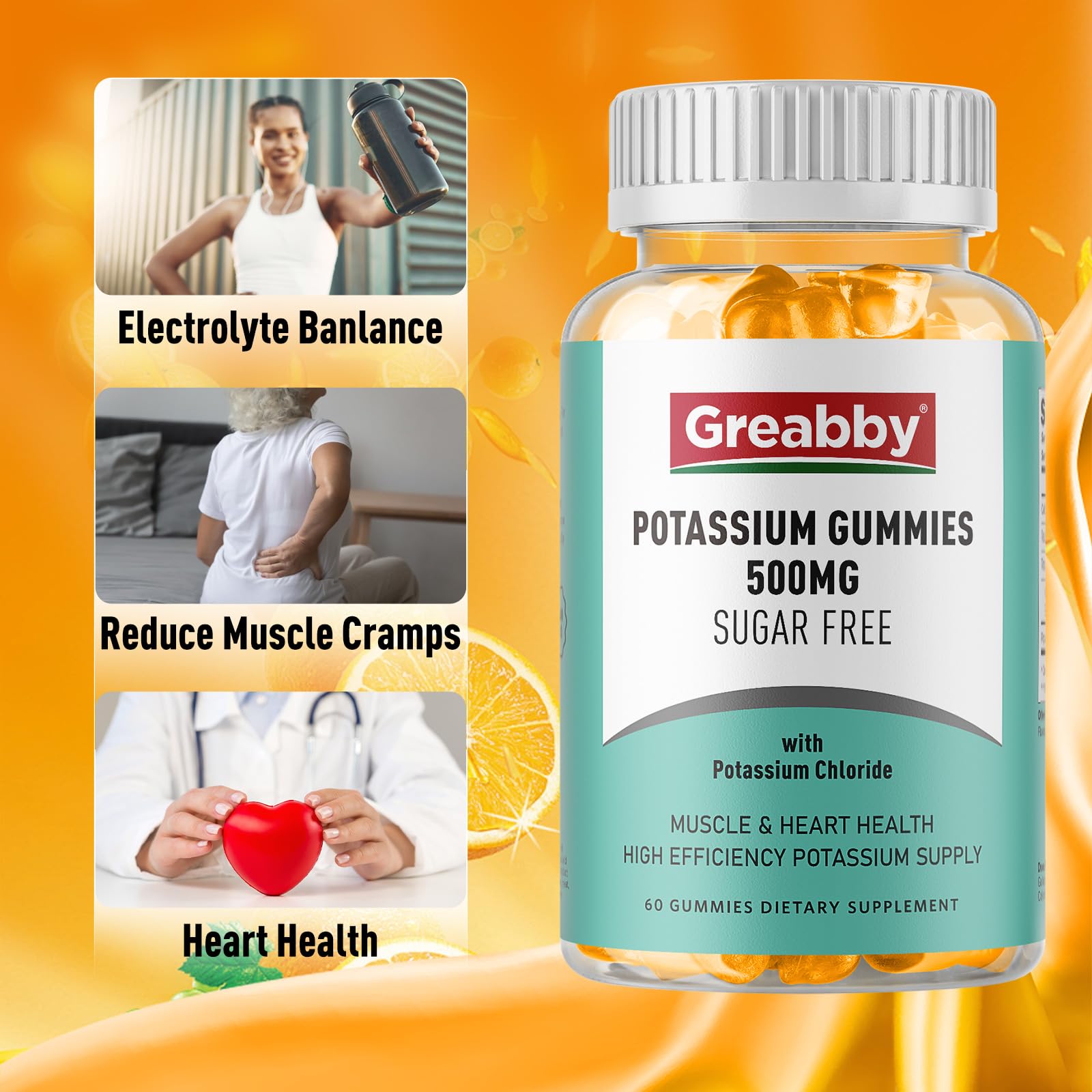 Gummies texture and packaging for easy-to-chew