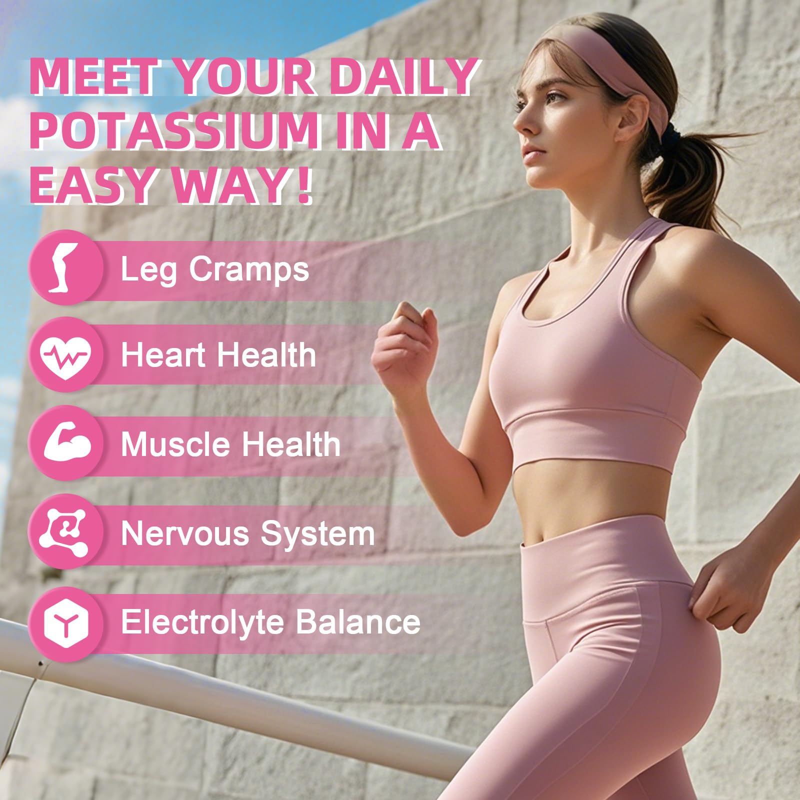 Close-up of Strawberry Potassium Gummies