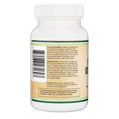 Third-party tested potassium iodide 130 mg tablets with COA