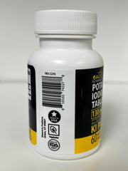 Dosage chart for 130 mg potassium iodide tablets