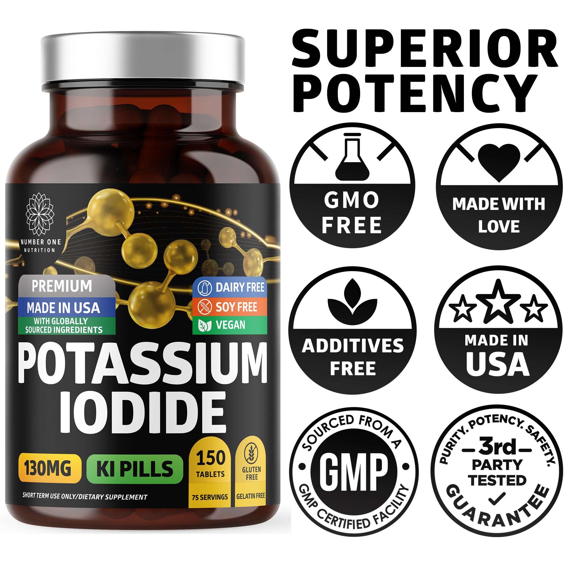 Manufactured in a GMP-certified facility in the USA