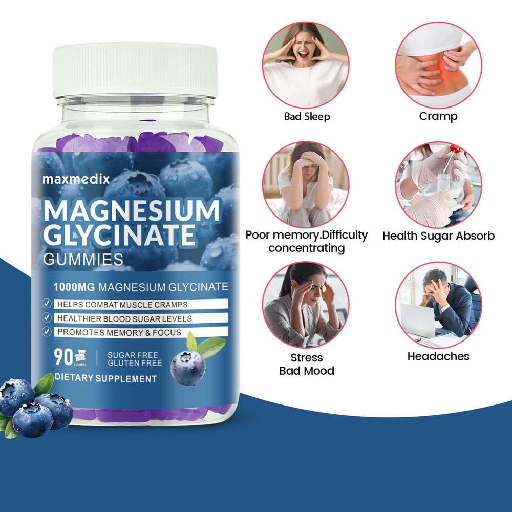 Infographic showing potassium and magnesium balance benefits