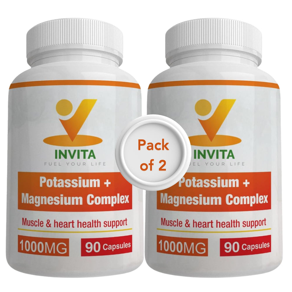 Potassium Magnesium Complex 1000 mg bottle label front
