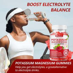 Vegan, non-GMO, gluten-free potassium magnesium gummies ingredients