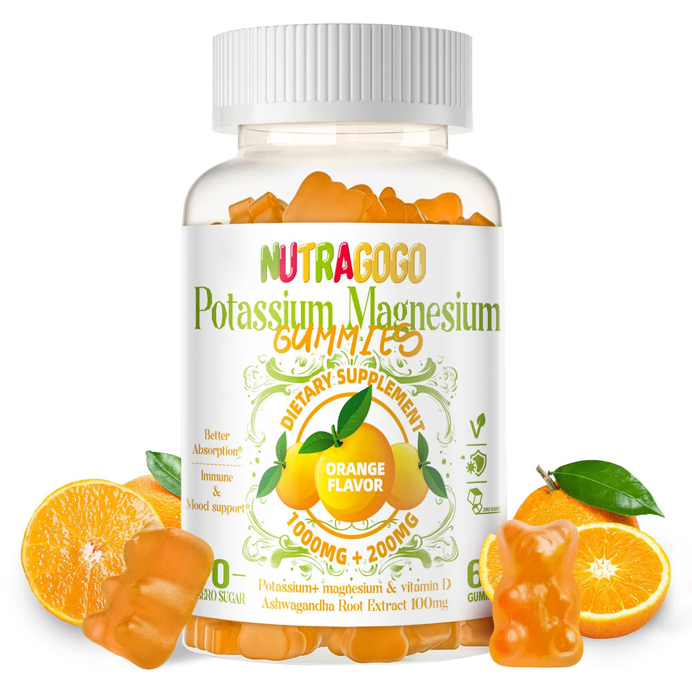 Potassium Magnesium Gummies with Ashwagandha