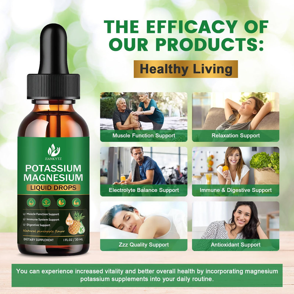 Graphic showing magnesium glycinate, taurate, citrate and potassium