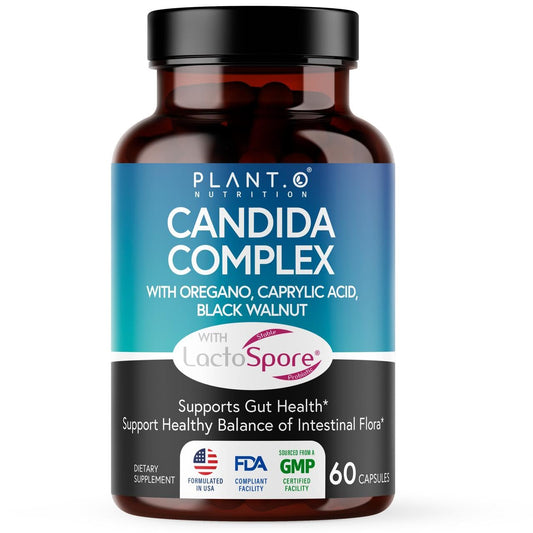 Potent Candida Cleanse bottle with label