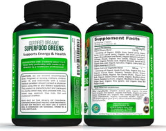 Tart Cherry and Alfalfa in supplement bottle