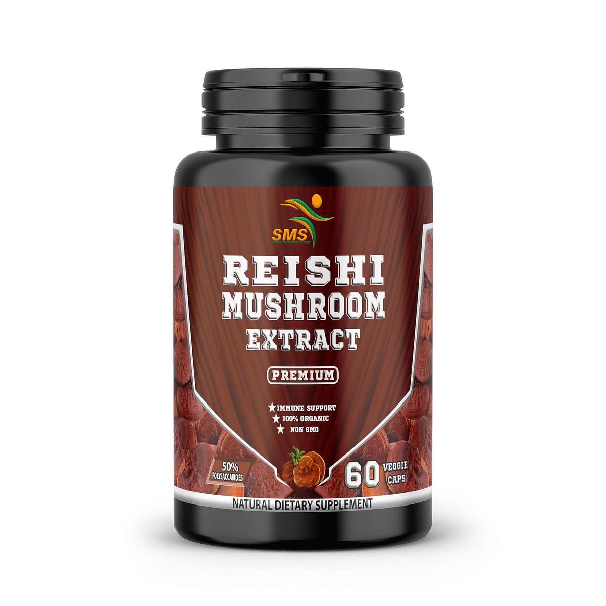 Potent Pure 15:1 Ganoderma Lucidum extract bottle