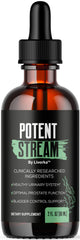 Potent Stream Drops bottle – front view