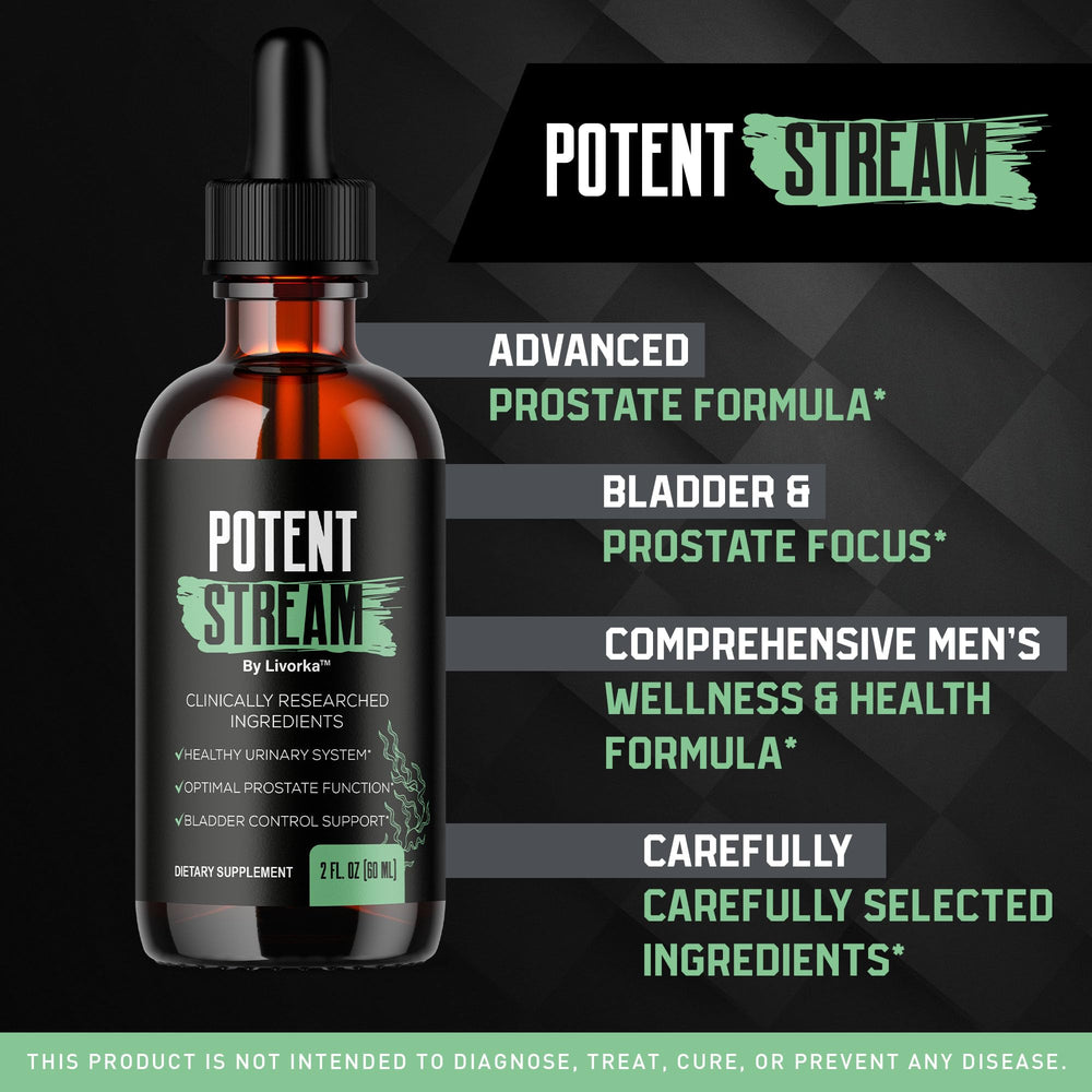 Liquid formula of Potent Stream Drops