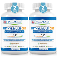 Power By Naturals Methyl Multi One bottle hero image
