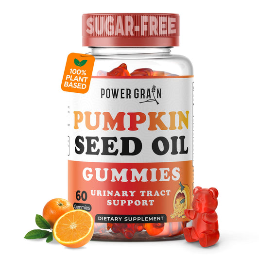Hero image of Power Grain Sugar-Free Pumpkin Seed Oil Gummies bottle