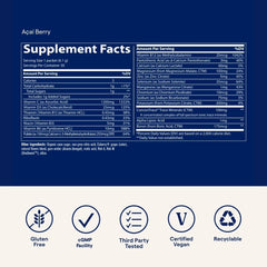 Graphic highlighting 70+ trace minerals