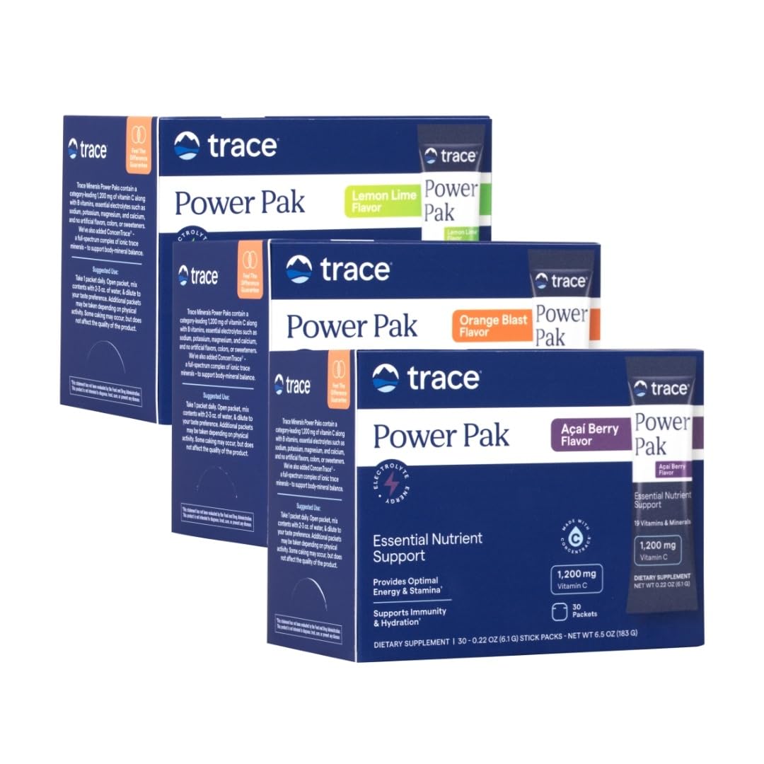 Trace Minerals Power Pak packaging front
