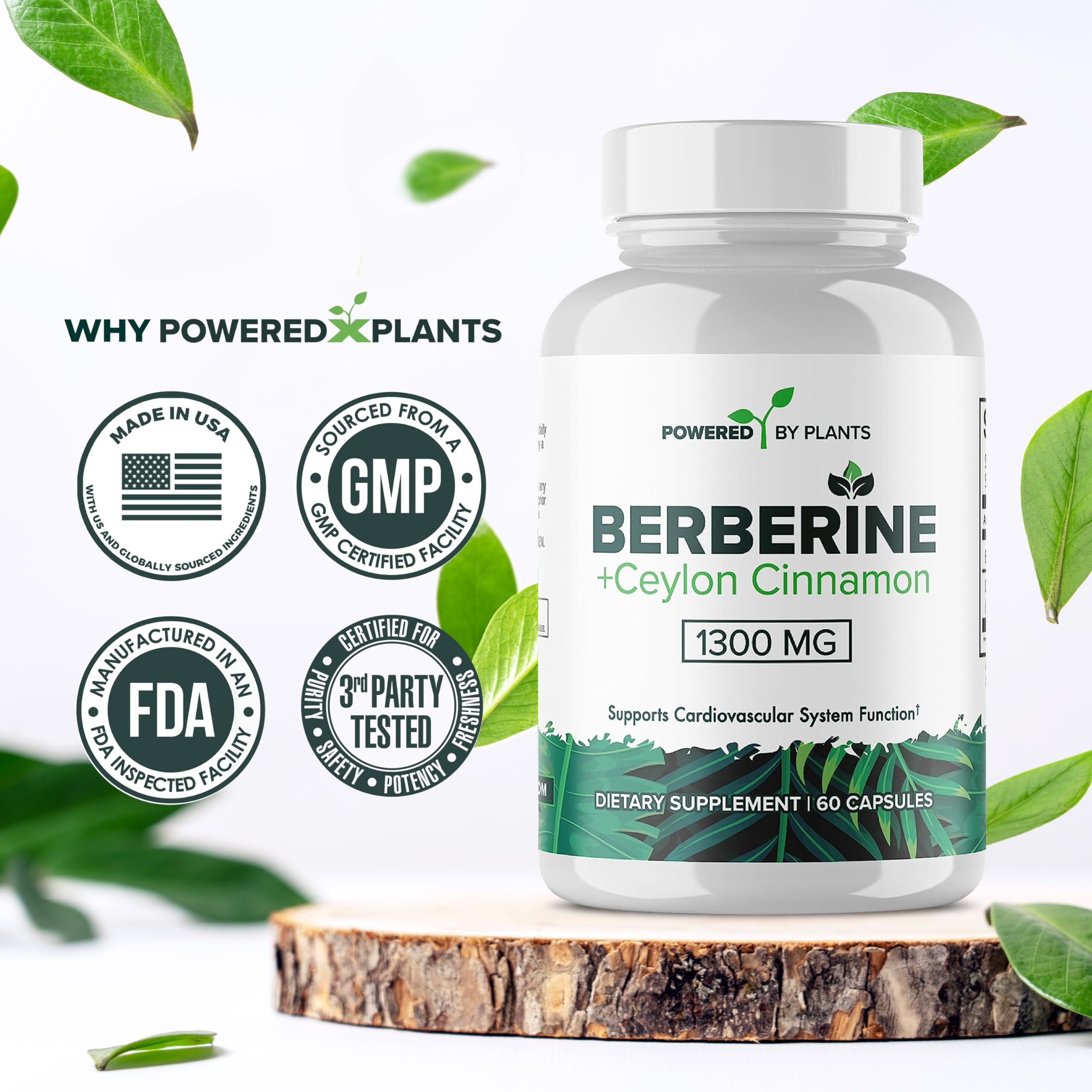 Made in USA facility for POWERED X PLANTS Berberine
