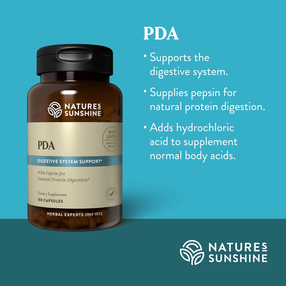 Practitioner-recommended Nature's Sunshine PDA