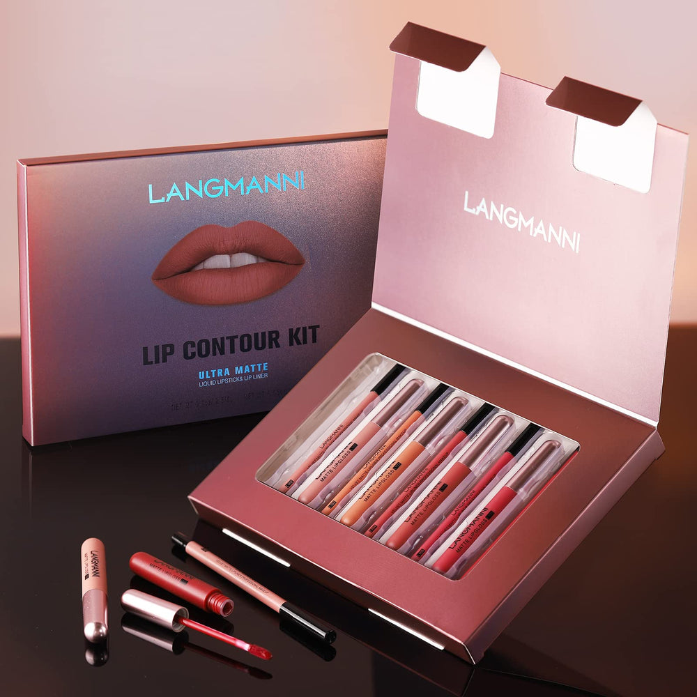 PRALOVIXAE rose petal lip liner for smooth blending and sharp edges.