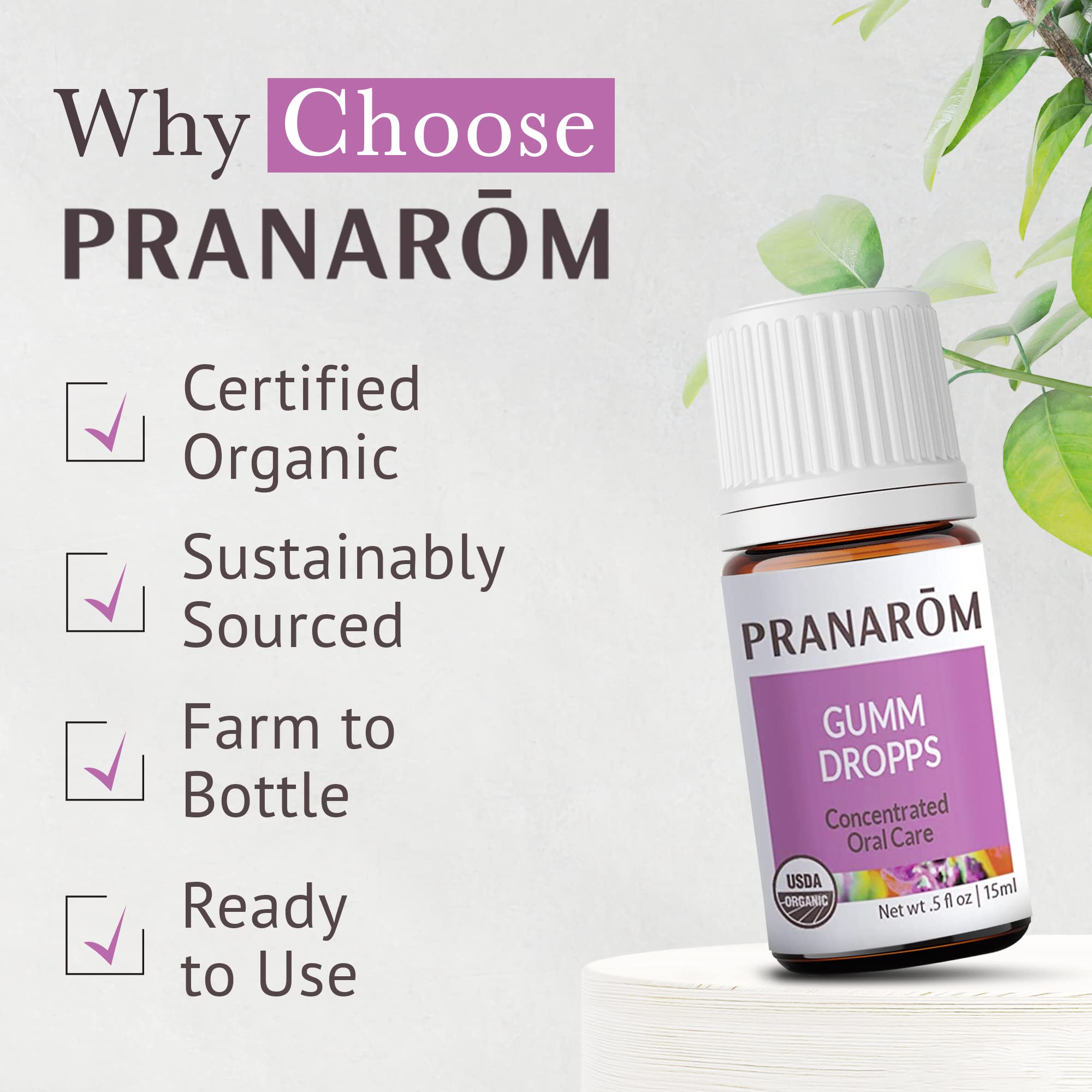 Apply Gumm Dropps directly to the gum line