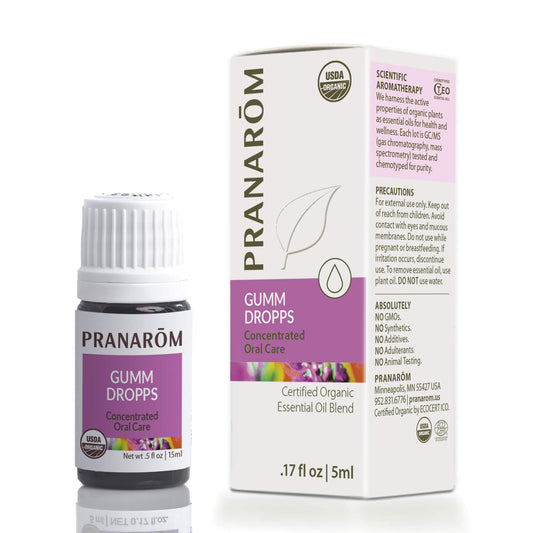 Pranarom Gumm Dropps bottle for teeth and gums (5 ml)
